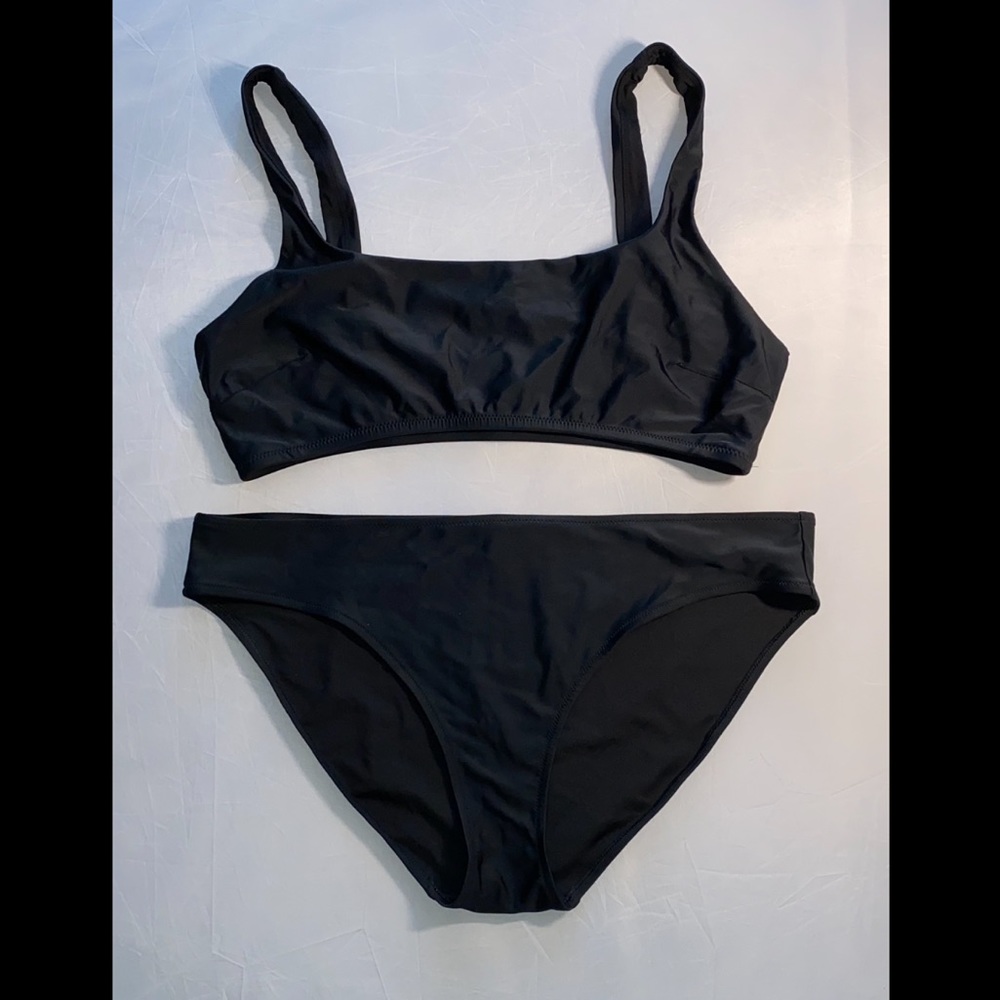 Simple Black Bikini Set